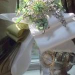  Apple green brooch bouquet..